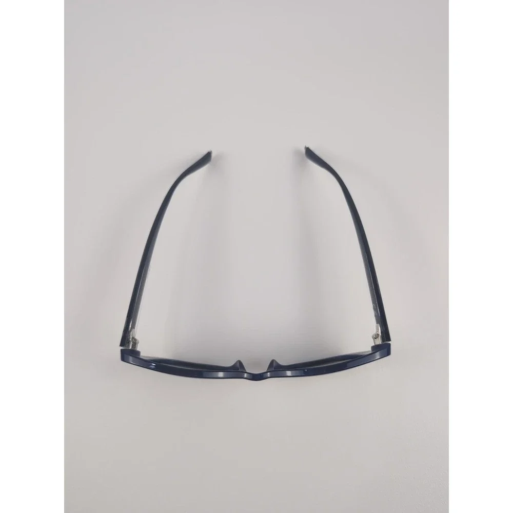 Christian Siriano Ophelia Blutt Sunglasses 54-18-144 Black Blue Tortoise EUC